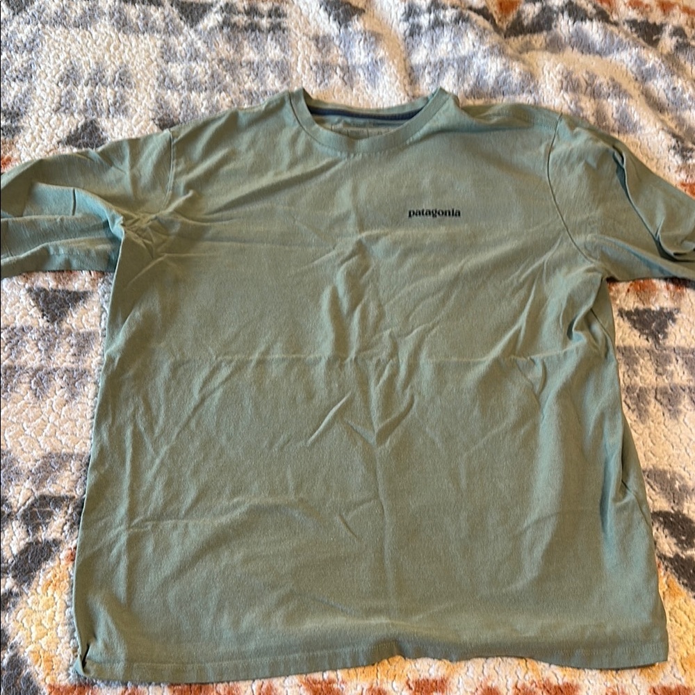 Patagonia Green Short Sleeve Tee for Everyday Comfort